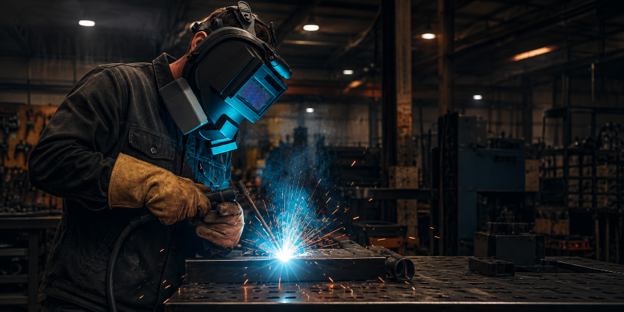 Designed for welding. Ready for anything.
