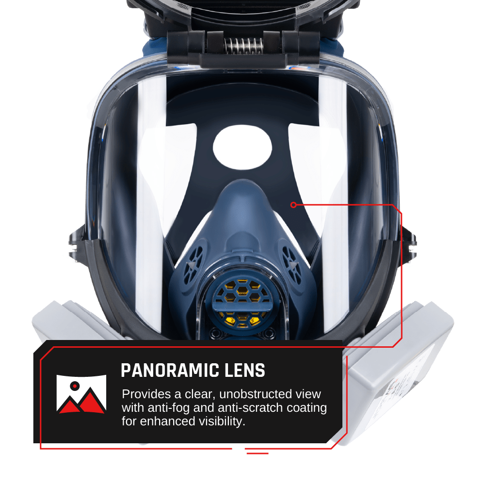 WF-100 Welding & Grinding Hood with Full-Face Respirator